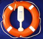 Lifebuoy with Encapsulated Rescue Line attached